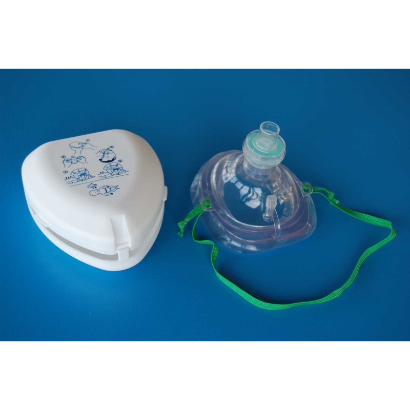 Lot De 30 Masques De Réanimation CPR Avec Valve Unidirectionnelle - Pour Formation Secourisme